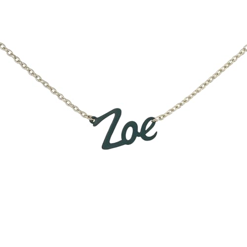 JRose Collections Identité Halskette - Zoe | Personalisierte Namenskette mit verstellbarer Kette in Geschenkbox von Mulberry Studios JRose Collections Identité Halskette - Zoe | Personalisierte Namenskette mit verstellbarer Kette in Geschenkbox von Mulberry Studios von JRose Collections
