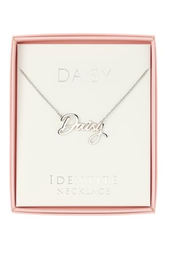 JRose Collections Identité Personalisierte Namenskette - Beliebte Mädchennamen & Titel - Verstellbare Kette in Geschenkbox von Mulberry Studios, Einheitsgröße, Zink JRose Collections Identité Personalisierte Namenskette - Beliebte Mädchennamen & Titel - Verstellbare Kette in Geschenkbox von Mulberry Studios, Einheitsgröße, Zink von JRose Collections