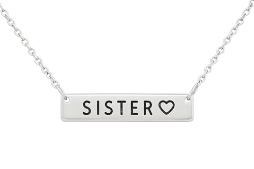 JRose Collections Identité Personalisierte Namenskette - Beliebte Mädchennamen & Titel - Verstellbare Kette in Geschenkbox von Mulberry Studios, Einheitsgröße, Zink von JRose Collections