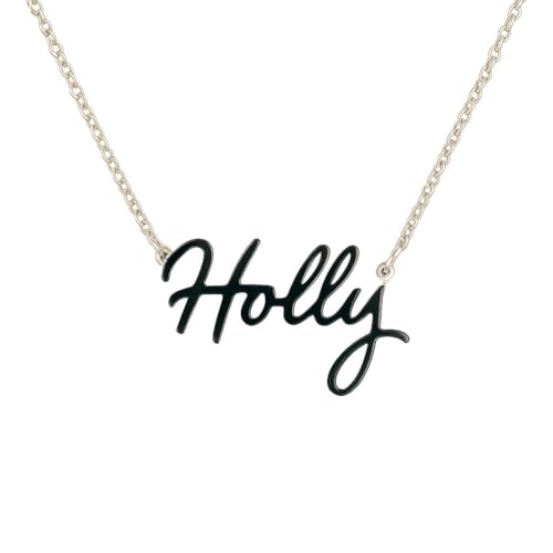 JRose Collections Identité Personalisierte Namenskette - Beliebte Mädchennamen & Titel - Verstellbare Kette in Geschenkbox von Mulberry Studios, Einheitsgröße, Zink von JRose Collections