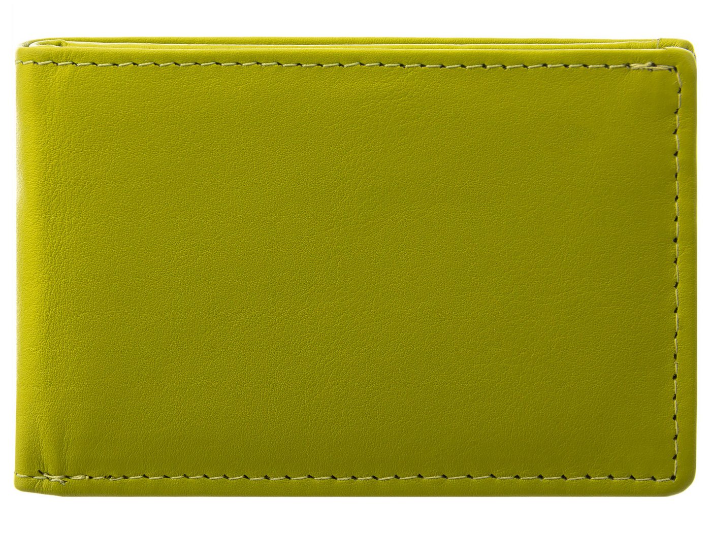 JS Geldbörse JS Scheintasche Mini C42217N wallet Querformat (1-tlg), Leder von JS