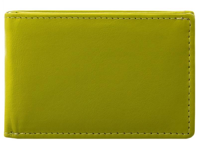 JS Geldbörse JS Scheintasche Mini C42217N wallet Querformat (1-tlg), Leder von JS