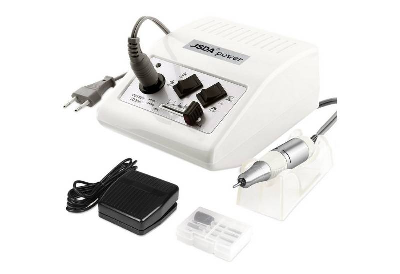 JSDA Maniküre-Pediküre-Set, Nagelfräser 30000 U/min mit Fußpedal & 4 Bits JSDA Maniküre-Pediküre-Set, Nagelfräser 30000 U/min mit Fußpedal & 4 Bits von JSDA