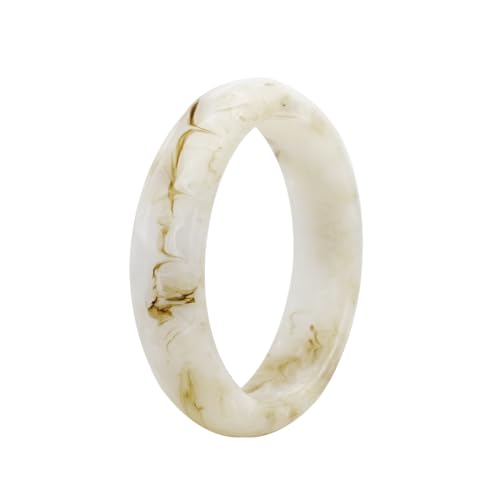 JSEA Klobiges Harz-Armband für Damen, große Acetat-Wellen, meliert, dick, breit, Statement, bunte Armreifen, Large, Harz, Kein Edelstein JSEA Klobiges Harz-Armband für Damen, große Acetat-Wellen, meliert, dick, breit, Statement, bunte Armreifen, Large, Harz, Kein Edelstein von JSEA