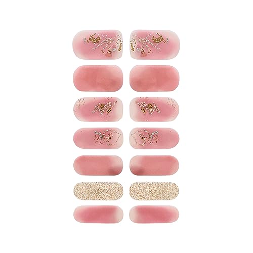 14 Blatt Vollständige Nagelfolien Nagellackstreifen Aufkleber Selbstklebende Nagelaufkleber Aufkleber Für Frauen Und Mädchen Nagelkunst von JSGHGDF