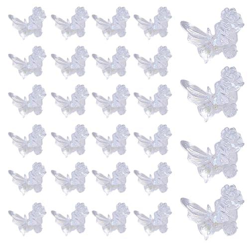 5 Packungen bunte 3D-Schmetterlings-Nägel, Kunstbedarf, Nagelkunst-Dekorationen für Frauen und Mädchen von JSGHGDF