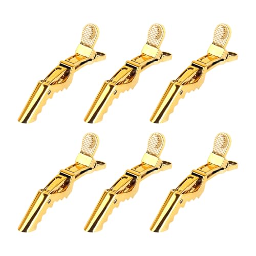 Alligatoren Haarklammern Professionelle Haarstyling Clips Frauen Anti Rutsch Design Salon Qualität Haarklammern Für Alle Haartypen von JSGHGDF