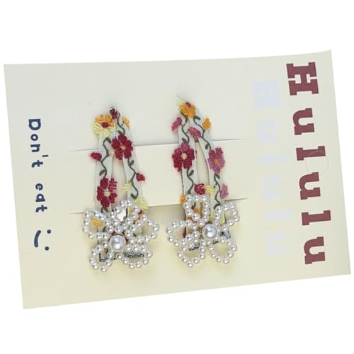 JSGHGDF Clip Haarnadel Perlen Kopfschmuck Bündel Clip Eleganter Kopfschmuck von JSGHGDF