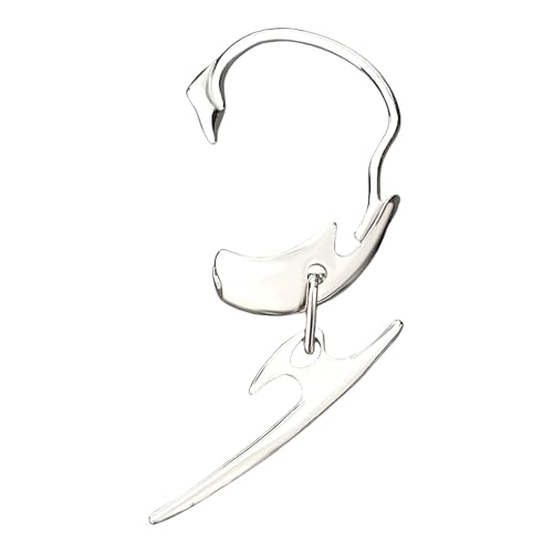Gothic Centipedes Knorpel Ohrring Anspruchsvolle Legierung Knorpel Ohrring mit gotischen Stilen für Tragus und Helixe, Metall von JSGHGDF