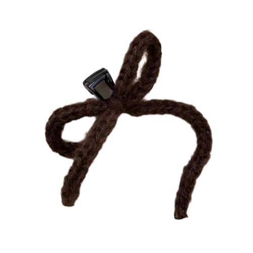 Haarspange mit gestrickten Schleifen, süße Stile, modische weiche Haarklammer für Damen Haarspange mit gestrickten Schleifen, süße Stile, modische weiche Haarklammer für Damen von JSGHGDF