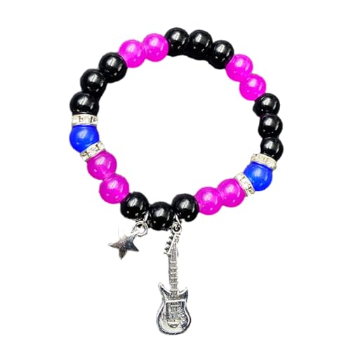 JSGHGDF 1/2pcs Ehepaar Armband Set Verstellbare Passbare Armreifen Modische Perlen Handchain Schmuck Für Modeliebhaber von JSGHGDF