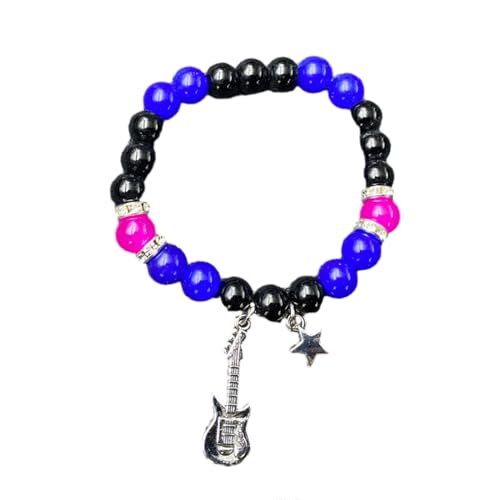 JSGHGDF 1/2pcs Ehepaar Armband Set Verstellbare Passbare Armreifen Modische Perlen Handchain Schmuck Für Modeliebhaber von JSGHGDF