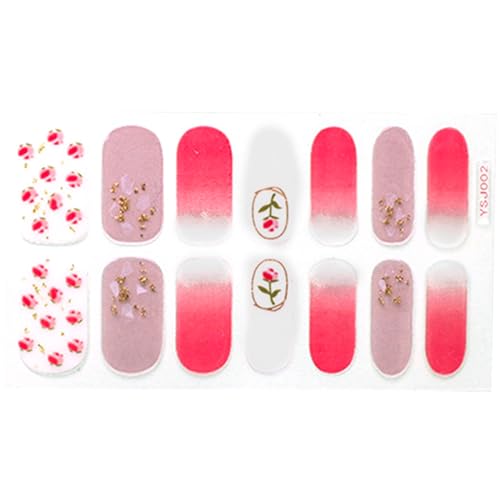 JSGHGDF 1 Blatt Full Wraps Decals Polish Strips Aufkleber Selbstklebende Presse auf Aufkleber Wrap für von JSGHGDF