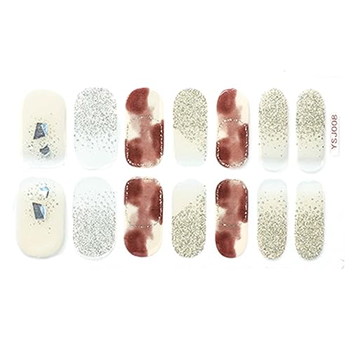 JSGHGDF 1 Blatt Full Wraps Decals Polish Strips Aufkleber Selbstklebende Presse auf Aufkleber Wrap für von JSGHGDF