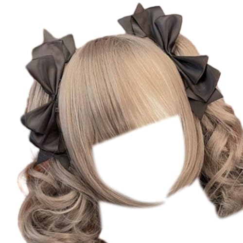 JSGHGDF 1 Haarspangen 3D Schleifenband Haarnadel Weibliches Dienstmädchen Cosplay Modischer Einzigartiger Haarschmuck JSGHGDF 1 Haarspangen 3D Schleifenband Haarnadel Weibliches Dienstmädchen Cosplay Modischer Einzigartiger Haarschmuck von JSGHGDF