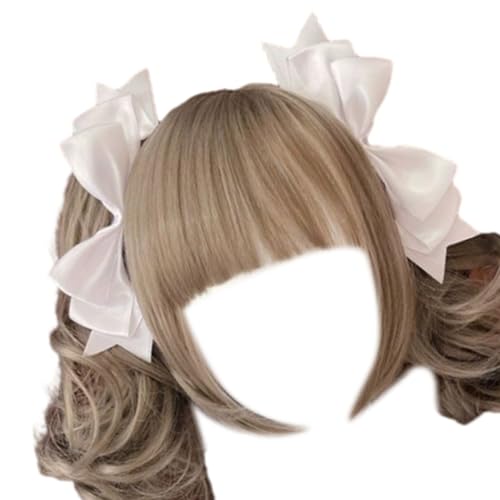 JSGHGDF 1 Haarspangen 3D Schleifenband Haarnadel Weibliches Dienstmädchen Cosplay Modischer Einzigartiger Haarschmuck JSGHGDF 1 Haarspangen 3D Schleifenband Haarnadel Weibliches Dienstmädchen Cosplay Modischer Einzigartiger Haarschmuck von JSGHGDF