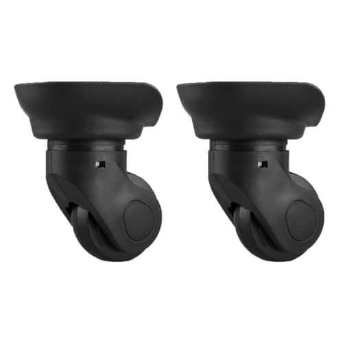 JSGHGDF 1 Paar Gepäck-Koffer-Räder, tragbarer Reisegepäck-Ersatz für Damen und Herren, W138 2 von JSGHGDF