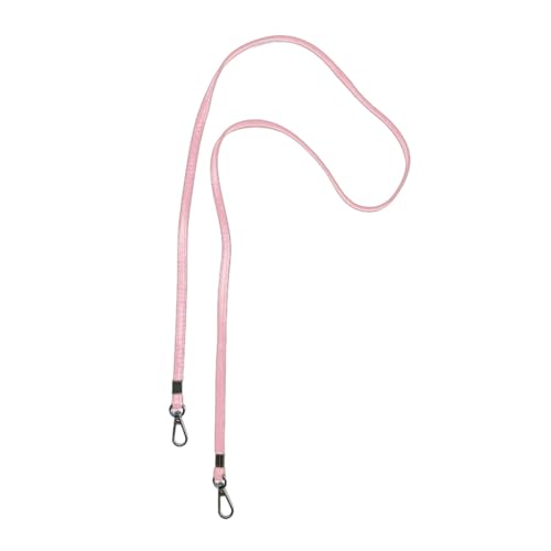 JSGHGDF 118 cm Schultertaschengurt, Umhängetasche, PU-Gürtel, Ersatztasche, Handarbeit, Zubehör für Frauen und Mädchen, rose von JSGHGDF