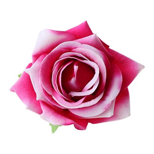 JSGHGDF 2-in-1 rutschfeste Haarspangen für Mädchen, trendige Rosenform von JSGHGDF