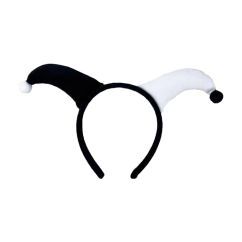 JSGHGDF Cartoon-Clown-Horn-Stirnbänder, Haarbänder, festliche Foto-Requisiten, Party-Kopfschmuck, lustige Stirnbänder für Halloween JSGHGDF Cartoon-Clown-Horn-Stirnbänder, Haarbänder, festliche Foto-Requisiten, Party-Kopfschmuck, lustige Stirnbänder für Halloween von JSGHGDF