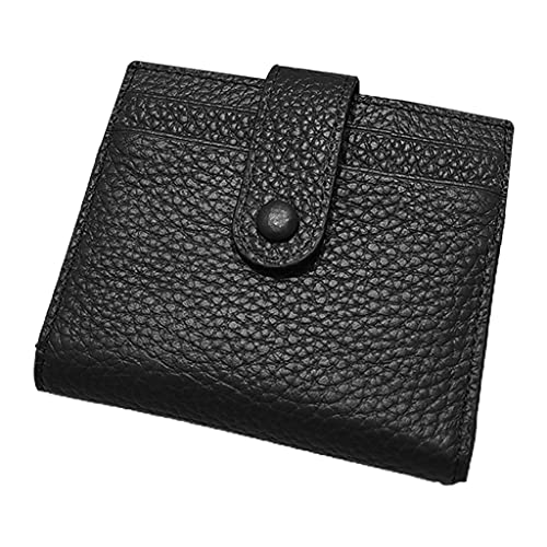 JSGHGDF Damen Leder kurze Geldbörse Kreditkartenetui Geldbörse, BK von JSGHGDF