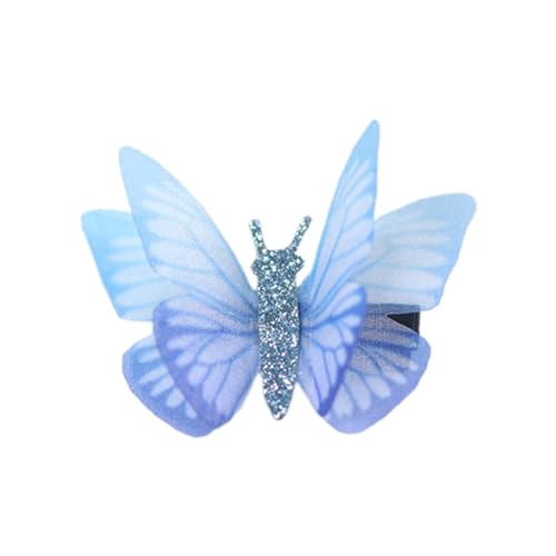 JSGHGDF Doppellagige Haarspange in Schmetterlingsform, chinesischer Pferdeschwanz, Haarspange für Damen JSGHGDF Doppellagige Haarspange in Schmetterlingsform, chinesischer Pferdeschwanz, Haarspange für Damen von JSGHGDF