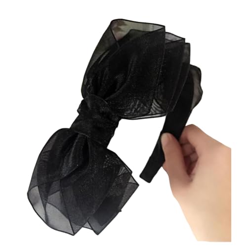 JSGHGDF Elegantes Haarband mit Schleife, Party-Haarband, lässiger Haarreif, Dinner-Party, Kopfschmuck JSGHGDF Elegantes Haarband mit Schleife, Party-Haarband, lässiger Haarreif, Dinner-Party, Kopfschmuck von JSGHGDF