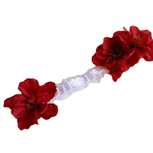 JSGHGDF Haarband Haarband Kopfbedeckung Stirnband Anime Dienstmädchen Cosplay Haarband Spitze Kopfbedeckung von JSGHGDF