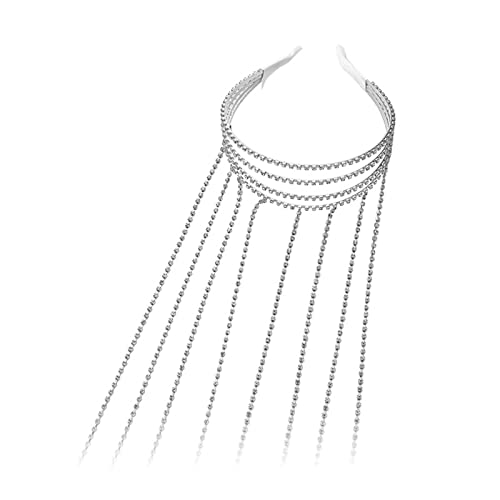 JSGHGDF Haarband Strasssteinen Haarkette Stirnband Haarkette Strasssteinen Kopfschmuck Haarschmuck Strasssteinen JSGHGDF Haarband Strasssteinen Haarkette Stirnband Haarkette Strasssteinen Kopfschmuck Haarschmuck Strasssteinen von JSGHGDF