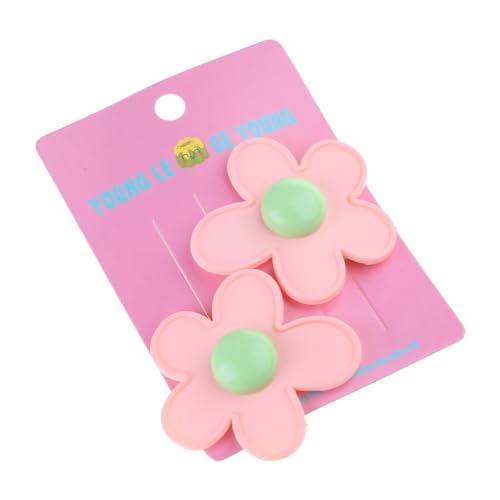 JSGHGDF Haarspange Haarschmuck Blume Haarnadel Blume Haarspange Acryl Haarnadeln für Mädchen Kinder von JSGHGDF