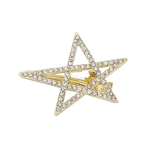 JSGHGDF Haarspange Haarschmuck Sternform Haarnadel Haarspange Legierung Haarnadeln Geschenk JSGHGDF Haarspange Haarschmuck Sternform Haarnadel Haarspange Legierung Haarnadeln Geschenk von JSGHGDF