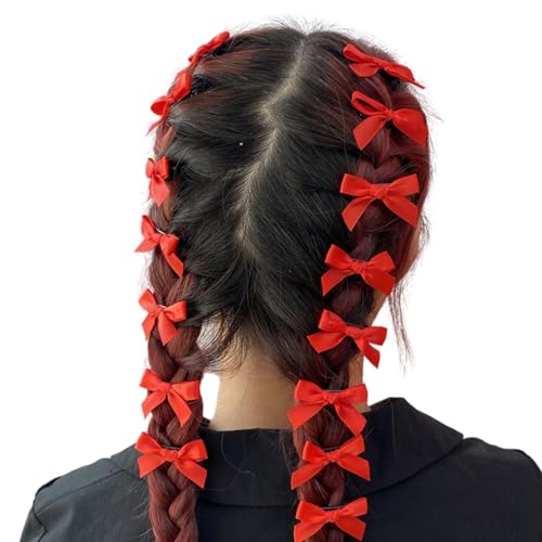 JSGHGDF Haarspangen mit Knoten, für Damen, niedliches Band, 15 Stück von JSGHGDF
