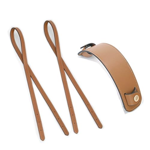 JSGHGDF Handtaschengürtel, Ersatz-PU-Leder, Schultergurt mit Schulterpolster für Geldbörse, Umhängetasche, Achseltasche, Gurt, 81 cm, khaki, S von JSGHGDF