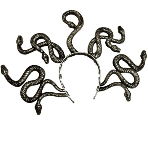 JSGHGDF Head Hoop Movie Stirnband Cosplay Schlange Haarreifen Zubehör von JSGHGDF