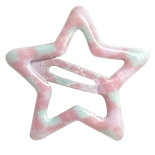 JSGHGDF Kleine Haarspange für Mädchen, süße Seitenklammer, niedlicher Stern, Metall-Haarnadel, Geschenk, modischer Haarschmuck für Frauen und Mädchen JSGHGDF Kleine Haarspange für Mädchen, süße Seitenklammer, niedlicher Stern, Metall-Haarnadel, Geschenk, modischer Haarschmuck für Frauen und Mädchen von JSGHGDF