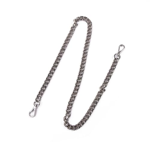 JSGHGDF Metallkette, Schultergurt, Umhängetasche, Ketten, Ersatztasche, Gürtel für Geldbörsen, 100 cm, D von JSGHGDF