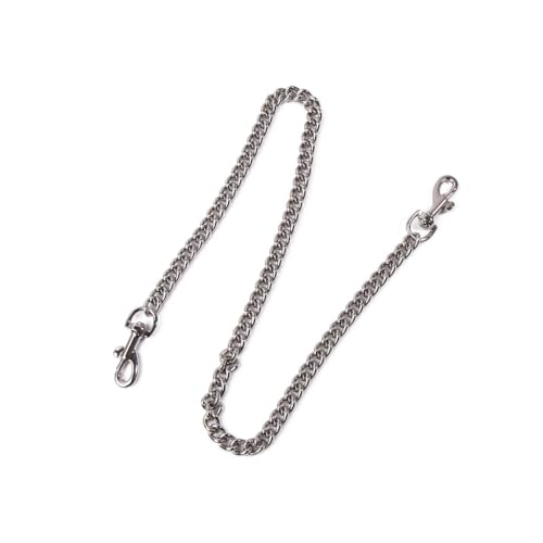 JSGHGDF Metallkette, Schultergurt, Umhängetasche, Ketten, Ersatztasche, Gürtel für Geldbörsen, 60 cm, E von JSGHGDF