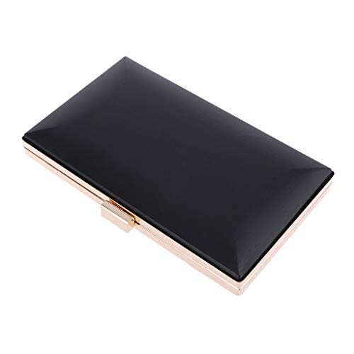 JSGHGDF Metallrahmen Box Geldbörsen Griffe für Handtaschen Abendtasche Zubehör, Schwarz von JSGHGDF