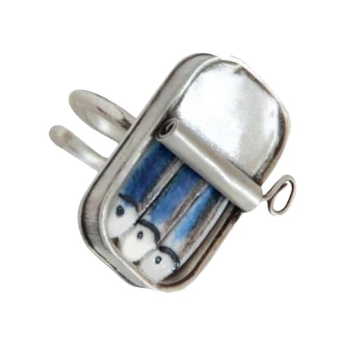 JSGHGDF Mode Sardine Kann Ringe Zu Einem Lustigen Schmuckzubehör Für Trendsetters Inspirieren. JSGHGDF Mode Sardine Kann Ringe Zu Einem Lustigen Schmuckzubehör Für Trendsetters Inspirieren. von JSGHGDF