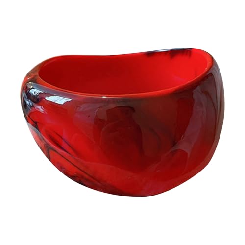 JSGHGDF Moderne Acryl Armreifenarmbänder Breiter Geometrischer Armreif Alltagsbänder Acryltextur Perfekt Für Tägliche Party Mode Handgelenkschmuck JSGHGDF Moderne Acryl Armreifenarmbänder Breiter Geometrischer Armreif Alltagsbänder Acryltextur Perfekt Für Tägliche Party Mode Handgelenkschmuck von JSGHGDF