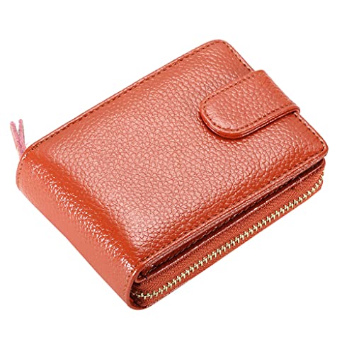JSGHGDF Modisches, blockierendes Kreditkartenetui für Etui, Brieftasche, Erdiges Gold von JSGHGDF