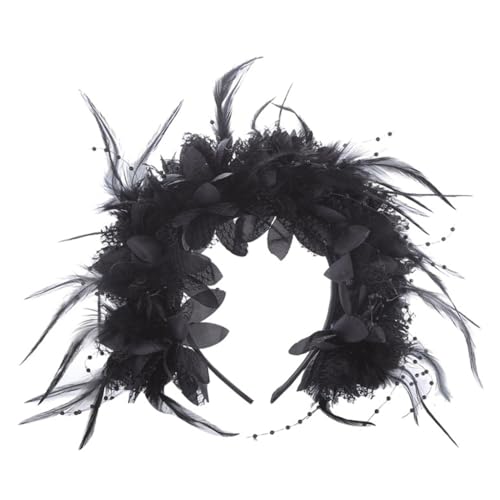 JSGHGDF Modisches Haarband in Blumenform, für Mädchen, Halloween-Haarbänder, Haarschmuck von JSGHGDF