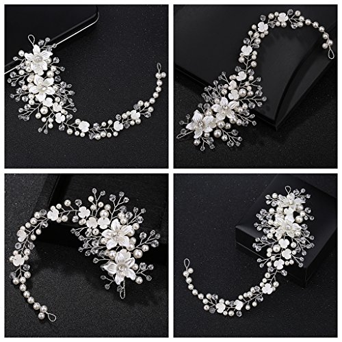 JSGHGDF Modisches Stirnband, weiche Haarkette, exquisites Brautschmuck, Brautjungfer, Stirnband für Ehefrauen und Freundinnen JSGHGDF Modisches Stirnband, weiche Haarkette, exquisites Brautschmuck, Brautjungfer, Stirnband für Ehefrauen und Freundinnen von JSGHGDF