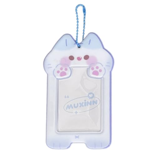 JSGHGDF PVC-Fotokartenhalter, Cartoon-Tierform, transparent, Kartenetui, Studenten, Campus, Kartenzugriffstasche, Meow Meow Style JSGHGDF PVC-Fotokartenhalter, Cartoon-Tierform, transparent, Kartenetui, Studenten, Campus, Kartenzugriffstasche, Meow Meow Style von JSGHGDF