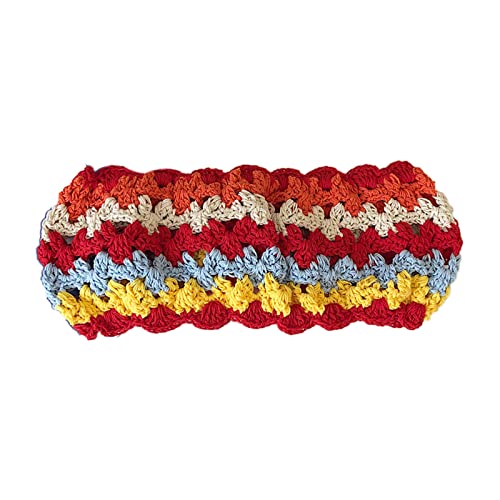 JSGHGDF Pastorale Ohrbänder, gehäkelt, bunter Turban, Komfort für Make-up, Dusche, für Luftband, zum Färben, Luftkerch JSGHGDF Pastorale Ohrbänder, gehäkelt, bunter Turban, Komfort für Make-up, Dusche, für Luftband, zum Färben, Luftkerch von JSGHGDF