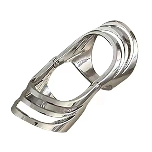 JSGHGDF Retro Hollow Rings Fashion Punk Joint Statement Schmuck Wickel Klobige Ringgeschenk Für Männer Frauen Frauen JSGHGDF Retro Hollow Rings Fashion Punk Joint Statement Schmuck Wickel Klobige Ringgeschenk Für Männer Frauen Frauen von JSGHGDF