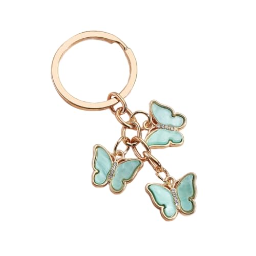 JSGHGDF Schmetterlings-Schlüsselanhänger, Auto-Schlüsselanhänger, hängende Ornament, Party-Favor für Handtasche, Geldbörse, Tasche, Geldbörse, Dekorationen, E4118 von JSGHGDF