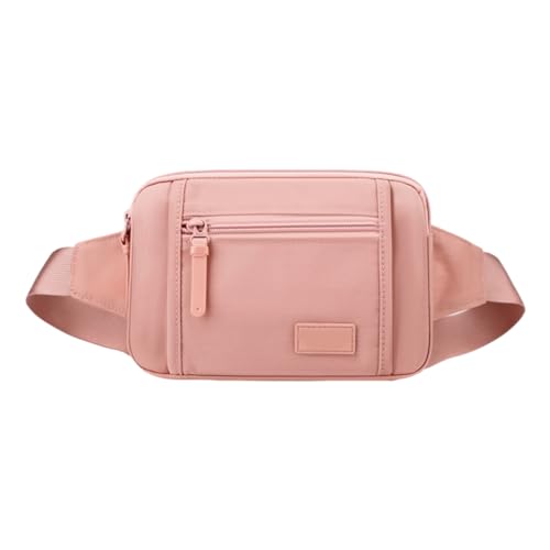 JSGHGDF Schultertasche für Damen und Mädchen, Reise-Brusttasche, Schultertasche mit großem Fassungsvermögen, vielseitige Umhängetasche, rose von JSGHGDF