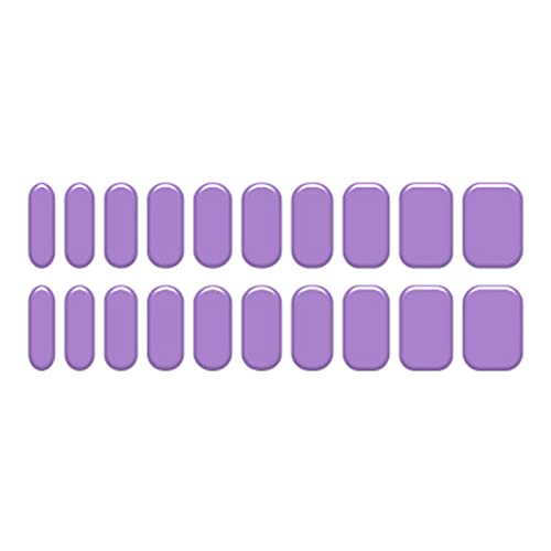 JSGHGDF Semi Cured Gel Polish Adhesive Full Wrap Gel Art Sticker Wasserdichter Gel Wrap Sticker mit von JSGHGDF