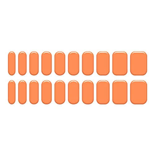 JSGHGDF Semi Cured Gel Polish Adhesive Full Wrap Gel Art Sticker Wasserdichter Gel Wrap Sticker mit von JSGHGDF